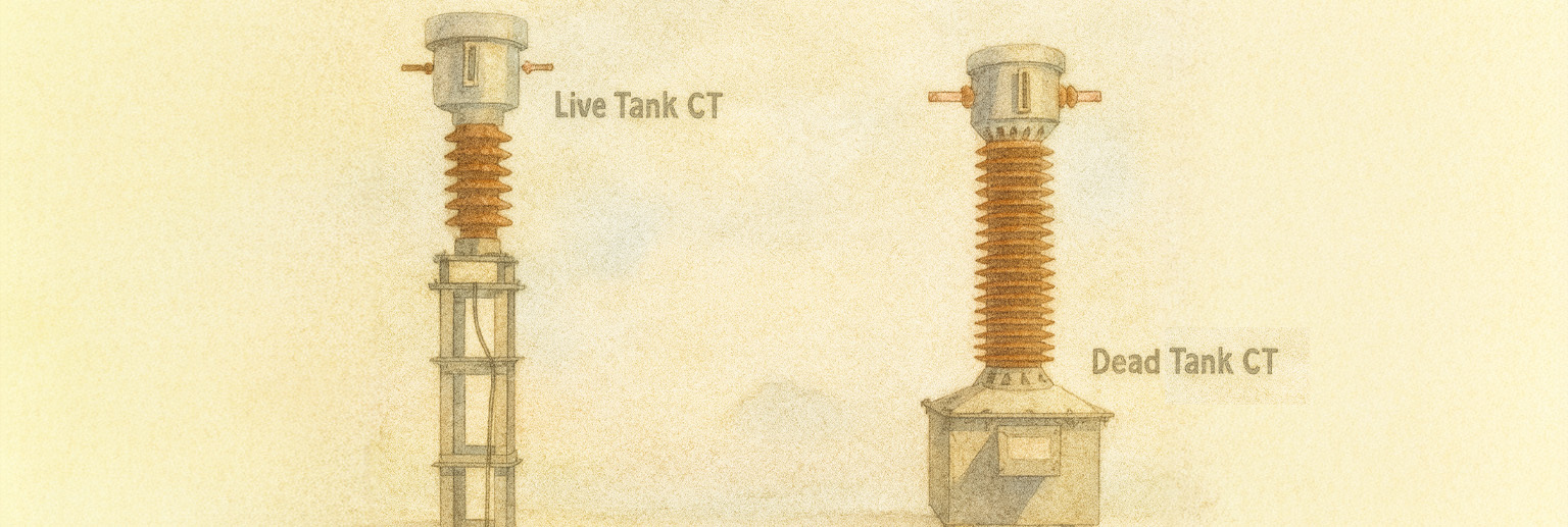 Dead tank Vs live tank CTs
