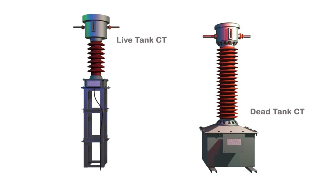 Live Tank vs Dead Tank CT or Live Tank vs Dead Tank Current Transformers