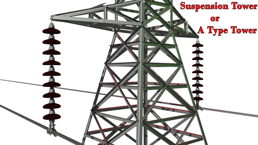 Suspension Transmission Tower
